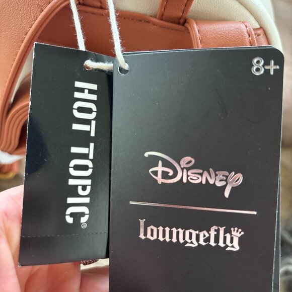 Loungefly Disney Peter Pan and Wendy Mermaid Lagoon Mini Backpack New with Tags - Picture 3 of 9